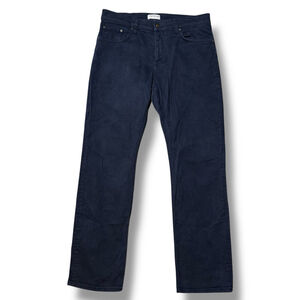 TECOVAS Jeans Men 36x30 (fits 36x32) 5 Pocket Comfort Jean Dark Navy Straight